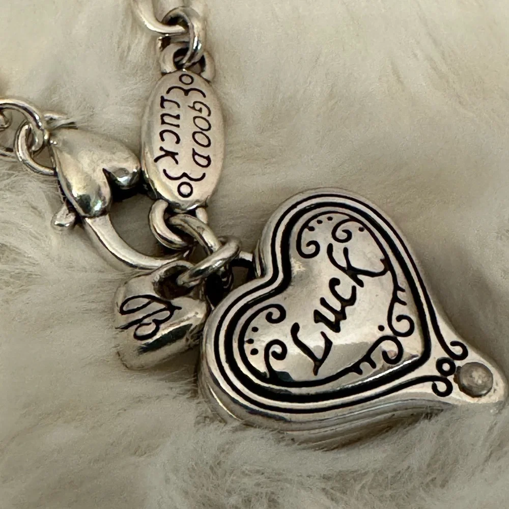 BRIGHTON Lucky Clover Bracelet Ladybug Horse Shoe Shooting Star Good Luck New - Picture 8 of 17